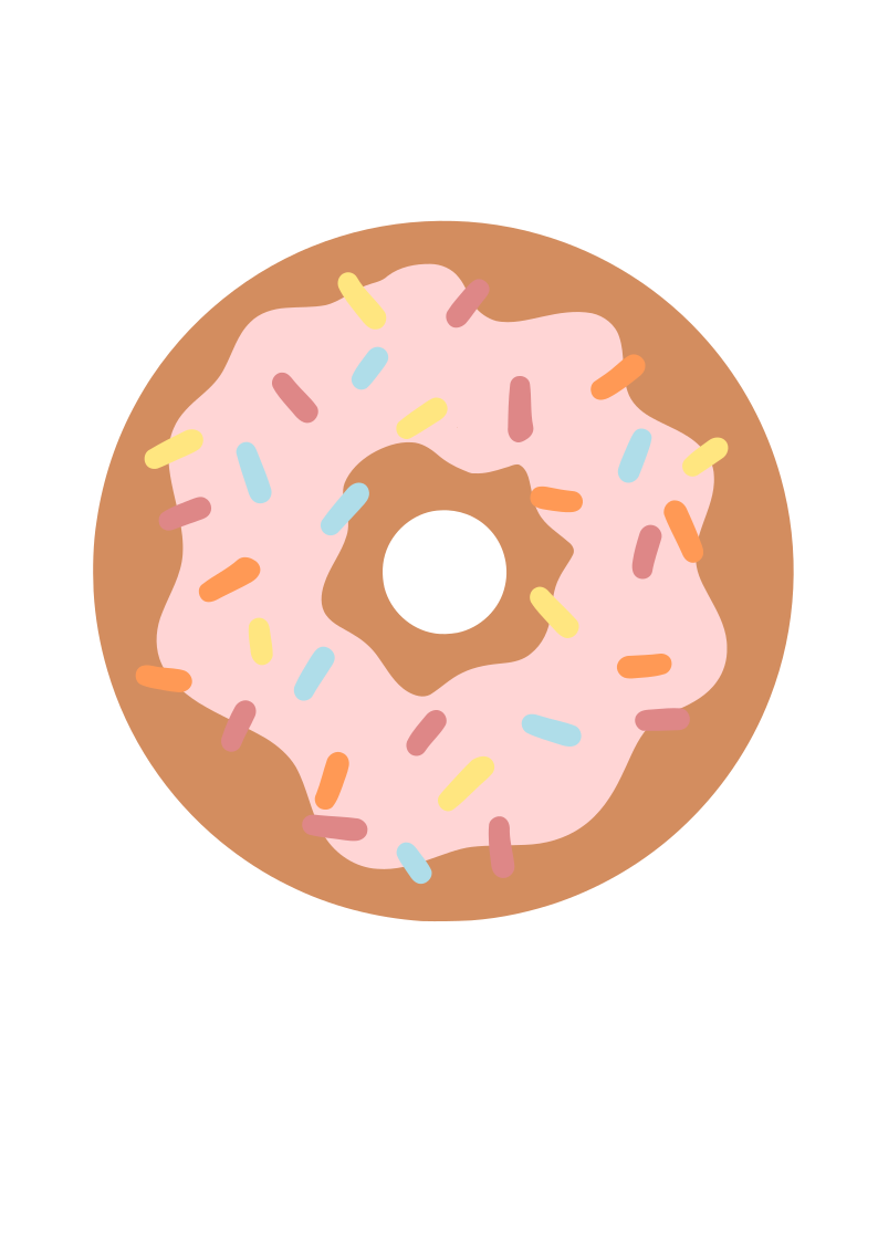 Frosted Donut SVG | Over 800 Free SVG Files